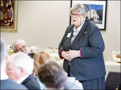 Boston-area interfaith leaders gather at the Archdiocese of Boston’s Pastoral Center to discuss the potential impact of the proposed Act to Remove Obstacles and Expand Abortion Access, also known at the ROE Act, April 1, 2019. (Pilot photo/ Gregory L. Tracy)