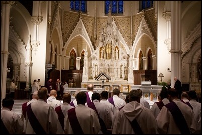 Celebration of Tenebrae at the Cathedral of the Holy Cross, April 17, 2019.
Pilot photo/ Antonio M. Enrique