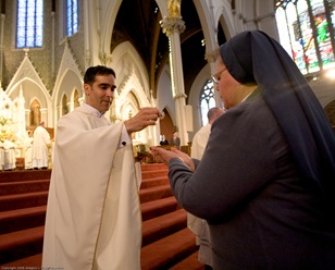 2008 Presbyteral Ordination, May 21 at the Cathedral of the Holy Cross. Pilot photo/ Gregory L. Tracy