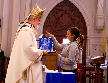 Altar server appreciation Mass, Oct. 4, 2008 at the Cathedral of the Holy Cross.<br /> Pilot photo/courtesy Andres Enrique