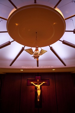 Archdiocese of Boston Pastoral Center's Bethany Chapel, dedicated Oct. 1, 2008.<br />
Pilot photo/ Gregory L. Tracy