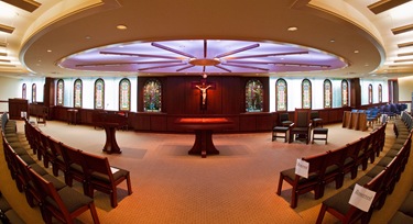 Archdiocese of Boston Pastoral Center's Bethany Chapel, dedicated Oct. 1, 2008.<br />
Pilot photo/ Gregory L. Tracy