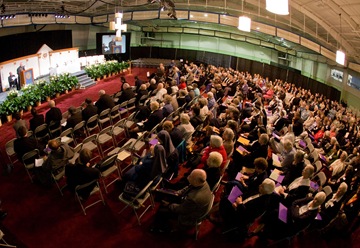 Cardinal Franc Rode, Prefect of the Congregation for Institutes of  Consecrated Life and Societies of Apostolic Life addresses the Apostolic Religious Life Symposium held Sept. 27, 2008 at Stonehill College in North Easton, Mass.  <br />
Pilot photo/ Gregory L. Tracy</p>
<p>