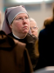 Cardinal Franc Rode, Prefect of the Congregation for Institutes of  Consecrated Life and Societies of Apostolic Life addresses the Apostolic Religious Life Symposium held <br />
Saturday, Sept. 27, 2008 at Stonehill College in North Easton, Mass.  A portion of Cardinal Rode’s address was read by Father David O’Connell, president of Catholic University of America and a fellow Vincentian.  Cardinal Sean P. O’Malley introduced Cardinal Rode and translated for him during the question and answer session.<br />
Pilot photo/ Gregory L. Tracy</p>
<p>