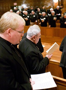 St. John's Seminary Annual alumni gathering Nov. 7, 2008. Pilot photo/ Neil W. McCabe