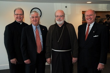 Cardinal Sean O'Malley at Merrimack College December 5, 2008.