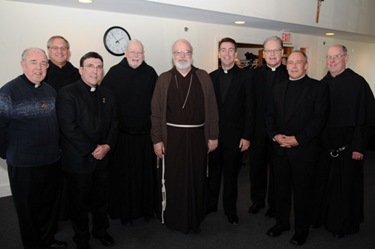 Cardinal Sean O'Malley at Merrimack College December 5, 2008.