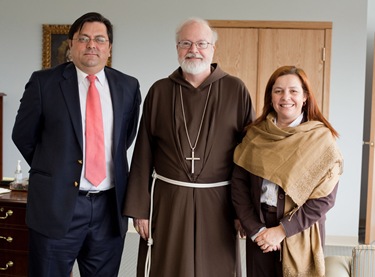 Guatemala Consule meets with Cardinal Seán.