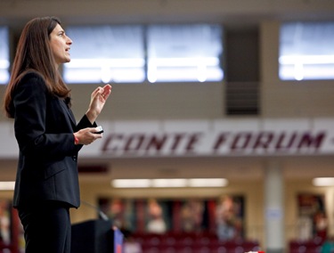 Boston Catholic Women's Conference, April 19, 2009, Boston College's Conte Forum.   Pilot photo/ Gregory L. Tracy