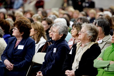 Boston Catholic Women's Conference, April 19, 2009, Boston College's Conte Forum.   Pilot photo/ Gregory L. Tracy