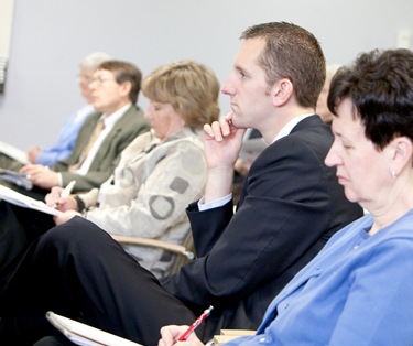 Catholic Charities and Catholic Schools Foundation joint presentation to educators on meeting the needs of immigrant students May 7, 2009 at the Archdiocese of Boston Pastoral Center. Photo by Gregory L. Tracy/ The Pilot