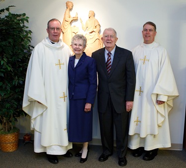 Incardination of father Kenneth Cannon, May 7, 2009.   Photo by Gregory L. Tracy, The Pilot