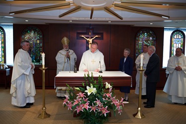 Incardination of father Kenneth Cannon, May 7, 2009.   Photo by Gregory L. Tracy, The Pilot