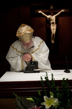 Incardination of father Kenneth Cannon, May 7, 2009.   Photo by Gregory L. Tracy, The Pilot