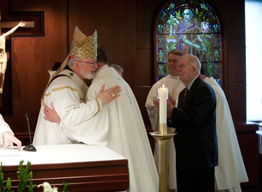 Incardination of father Kenneth Cannon, May 7, 2009.   Photo by Gregory L. Tracy, The Pilot