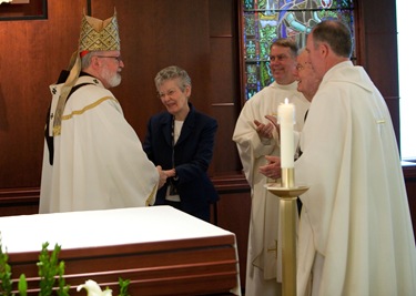 Incardination of father Kenneth Cannon, May 7, 2009.   Photo by Gregory L. Tracy, The Pilot