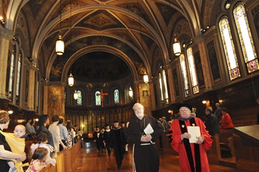 Commencement of Master of Arts in Ministry at St. John's Chapel at St. John's Seminary, Wednesday, May 20, 2009 in Brighton, Mass. (Photo by Lisa Poole)