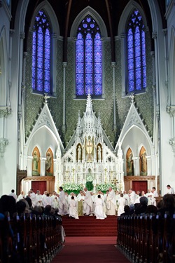 Presbyteral Ordination May 23, 2009. Pilot photo Gregory L. Tracy