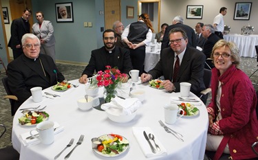 Luncheon with the  newly ordained and their families, May 29, 2009. Pilot photo by Gregory L. Tracy 