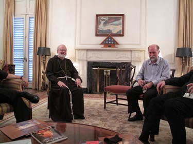 A delegation of three U.S. Catholic bishops, including Cardinal Seán P. O’Malley visits Cuba on behalf of the U.S. Conference of Catholic Bishops, August 17-21, 2009.