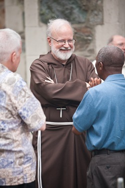 Annual St. John Vianney holy hour and cookout held at St. John's Seminary in Brighton, Aug. 13, 2009. Pilot photo/ Gregory L. Tracy