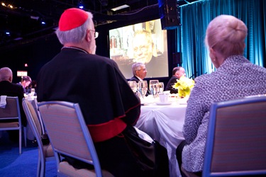 The Priest Appreciation dinner and celebration of the 25th anniversary of Cardinal Sean P. O’Malleys episcopal ordination, Sept. 16, 2009 at the Seaport-World Trade Center Boston. Pilot photo/ Gregory L. Tracy