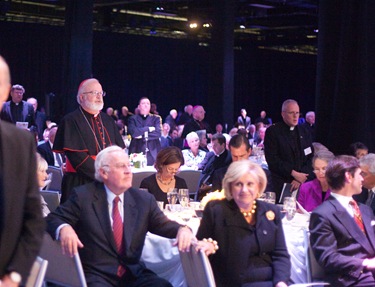 The Priest Appreciation dinner and celebration of the 25th anniversary of Cardinal Sean P. O’Malleys episcopal ordination, Sept. 16, 2009 at the Seaport-World Trade Center Boston. Pilot photo/ Gregory L. Tracy