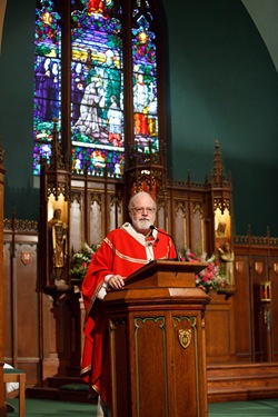 Cardinal Seán P. O’Malley celebrates opening Mass and tours South Boston Catholic Academy Sept. 9, 2009.
Pilot photo/ Gregory L. Tracy
