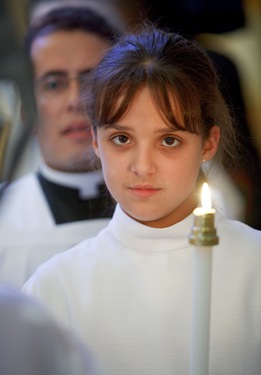 Cardinal O'malley celebrates his jubilee with the priests of the archdiocese at St. Theresa of Avila Parish, west Roxbury Sept. 24, 2009. Pilot photo/ Gregory L. Tracy  