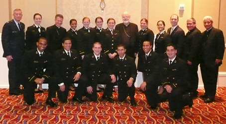 ArchMil_Cardinal O'Malley & Navy Midshipmen 09