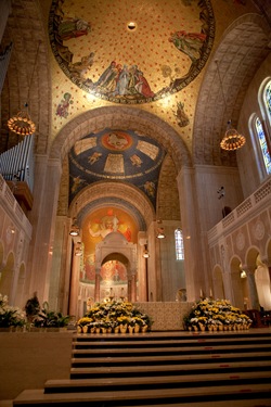 Basilica Shrine of the Immaculate Conception in Washington DC.  Photo by Gregory L. Tracy, The Pilot