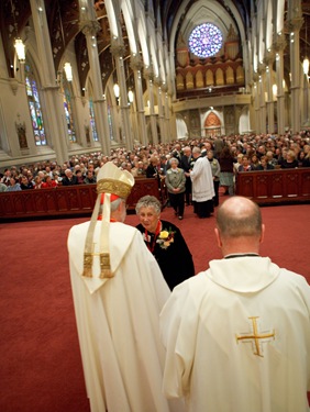 Second Annual Cheverus Awards presented at a celebration of Vespers Nov. 22, 2009 at the Cathedral of the Holy Cross. Pilot photo/ Gregory L. Tracy