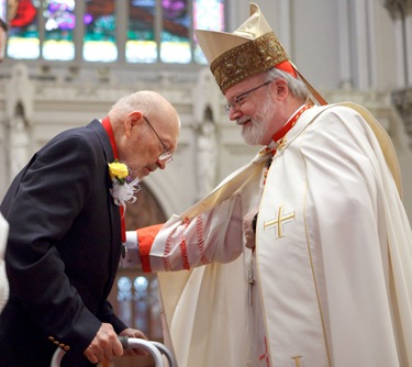 Second Annual Cheverus Awards presented at a celebration of Vespers Nov. 22, 2009 at the Cathedral of the Holy Cross. Pilot photo/ Gregory L. Tracy