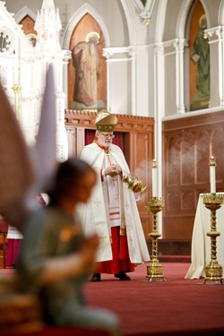 Second Annual Cheverus Awards presented at a celebration of Vespers Nov. 22, 2009 at the Cathedral of the Holy Cross. Pilot photo/ Gregory L. Tracy