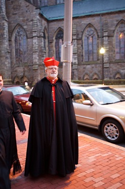 Second Annual Cheverus Awards presented at a celebration of Vespers Nov. 22, 2009 at the Cathedral of the Holy Cross. Pilot photo/ Gregory L. Tracy