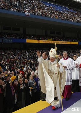 POPE-U.S. VISIT-YANKEE STADIUM MASS