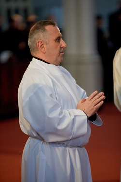 Ordination of transitional deacons at Boston's Cathedral of the Holy Cross, Jan. 30, 2010.  Photo by Gregory L. Tracy/ The Pilot 