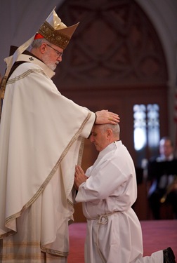 Ordination of transitional deacons at Boston's Cathedral of the Holy Cross, Jan. 30, 2010.  Photo by Gregory L. Tracy/ The Pilot 