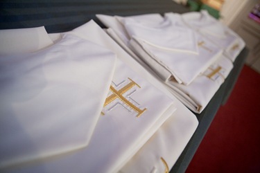 Ordination of transitional deacons at Boston's Cathedral of the Holy Cross, Jan. 30, 2010.  Photo by Gregory L. Tracy/ The Pilot 