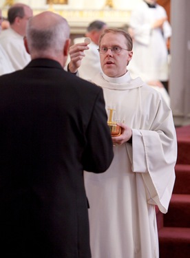 Ordination of transitional deacons at Boston's Cathedral of the Holy Cross, Jan. 30, 2010.  Photo by Gregory L. Tracy/ The Pilot 