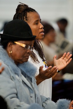 Cardinal Seán P. O’Malley celebrates a memorial Mass at the Cathedral of the Holy Cross March 7, 2010 for the victims of the Jan. 12 earthquake in Haiti. Pilot photo by Gregory L. Tracy