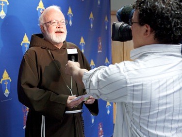 Press conference to launch the Archdiocese of Boston's 2010 Catholic Appeal, March 5, 2010. Pilot photo by Gregory L. Tracy