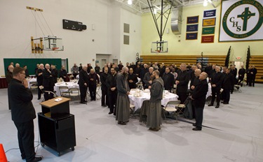 Chrism Mass March 30, 2010 celebrated at the Cathedral of the Holy Cross in Boston.  Pilot photo/ Gregory L. Tracy