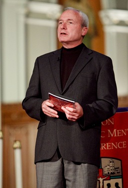 Boston Catholic Men’s Conference featuring speakers from EWTN’s ‘Crossing the Goal’, April 17, 2010 at the Cathedral of the Holy Cross in Boston. Pilot photo/ Gregory L. Tracy