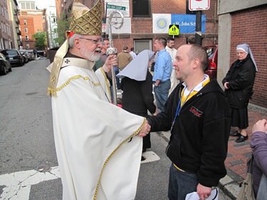 Third Annual Eucharistic Congress, Sacred Heart Church, North End, April 24, 2010.  Pilot photo/ jim Lockwood. 