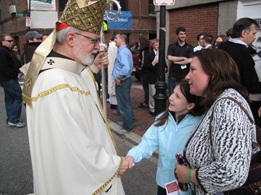 Third Annual Eucharistic Congress, Sacred Heart Church, North End, April 24, 2010.  Pilot photo/ jim Lockwood. 