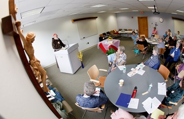 Meeting of pastoral associates, Archdiocese of Boston Pastoral Center, April 28, 2010. Photo by Gregory L. Tracy, The Pilot