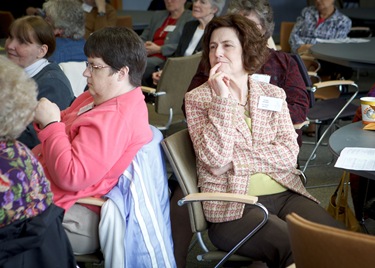 Meeting of pastoral associates, Archdiocese of Boston Pastoral Center, April 28, 2010. Photo by Gregory L. Tracy, The Pilot