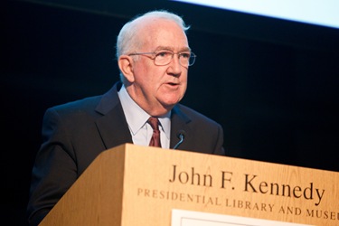 Catholic Charities Annual Spring Gala, held May 20, 2010 at the John F. Kennedy Library in Boston. At the banquet, Ken Hackett, president of Catholic Relief Services, was presented with Charities’ annual Justice and Compassion Award. Pilot photo by Gregory L. Tracy 