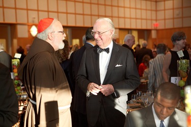 Catholic Charities Annual Spring Gala, held May 20, 2010 at the John F. Kennedy Library in Boston. At the banquet, Ken Hackett, president of Catholic Relief Services, was presented with Charities’ annual Justice and Compassion Award. Pilot photo by Gregory L. Tracy 